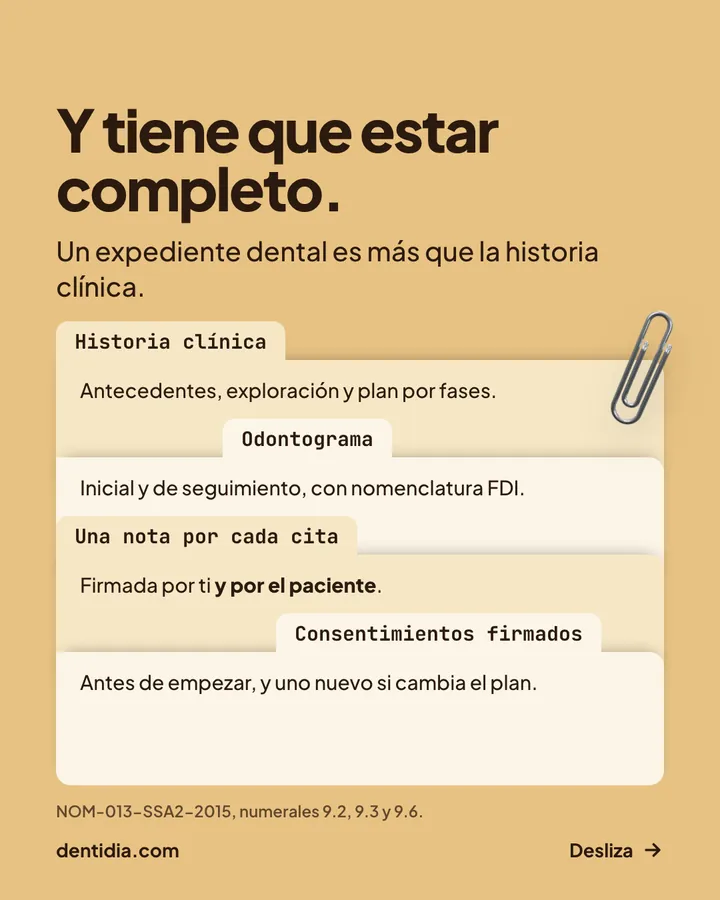 Lámina interior: lo que pide la norma